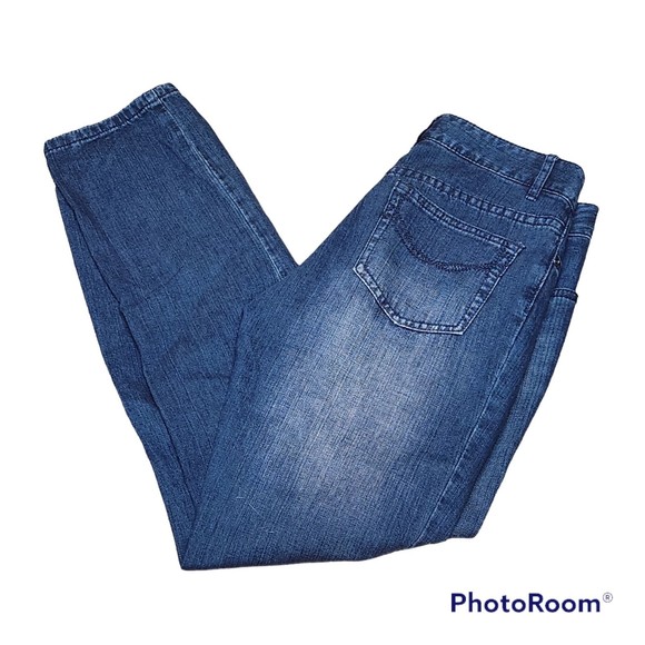 J. Jill Woman’s Petite Denim Blue Mid-Washed Jeans Size 4 Petite - Picture 1 of 6